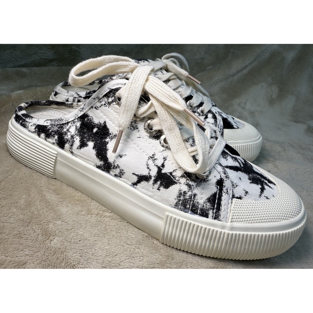 JENN ARDOR Women's Canvas Sneakers Low Top Slip On Loafers Casual Shoes Size‎ 8